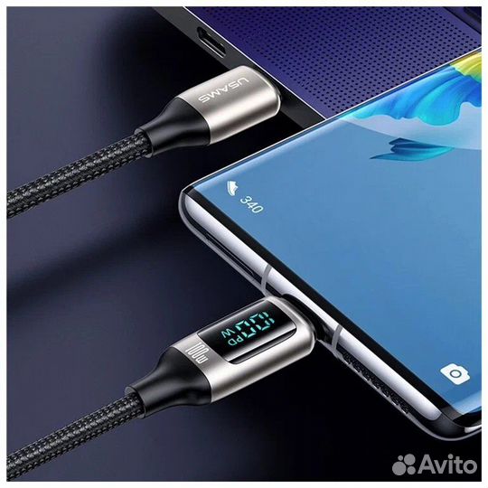 Кабель зарядки Type C usams us sj558 100w