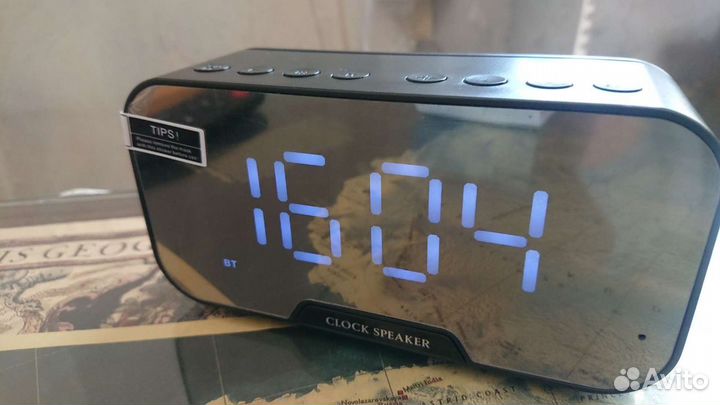 Радио будильник, блютуз мп3