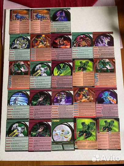 Карточки бакуган