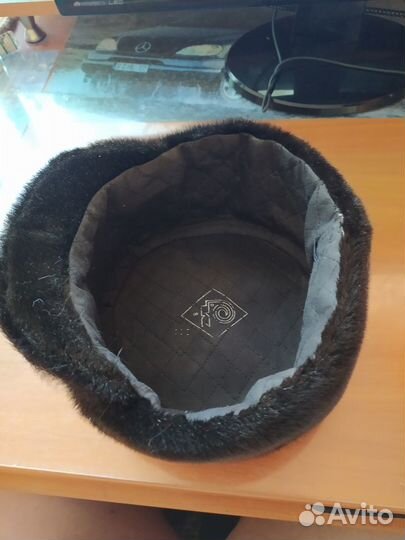 Шапка мужская из нерпы