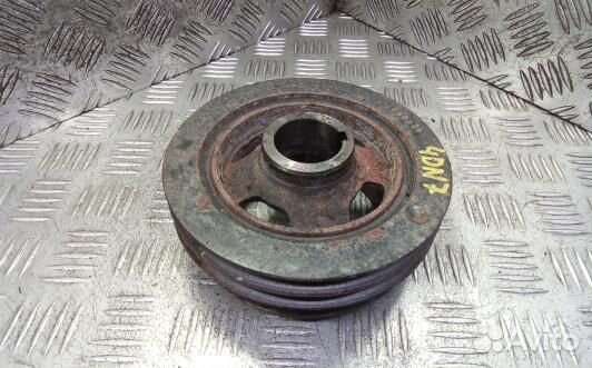 Шкив коленвала демпферный дизельный mitsubishi paj