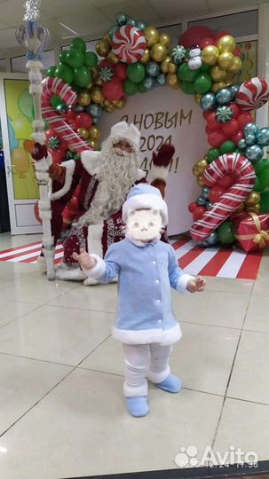 Костюм снегурочки для девочки