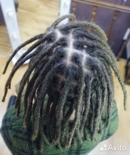 Дреды натуральные/безопасные/подплетение/коррекция