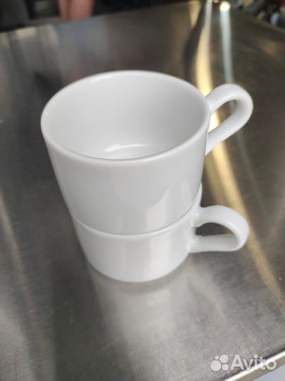 Кофейные чашки белые
