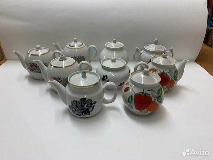 Чайники сахарницы песочное вербилки дулево