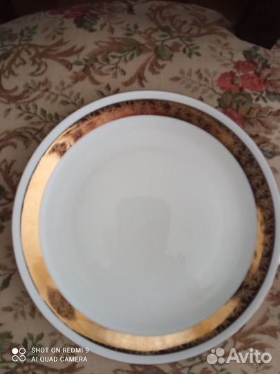 Японский фарфор, Набор тарелок новый