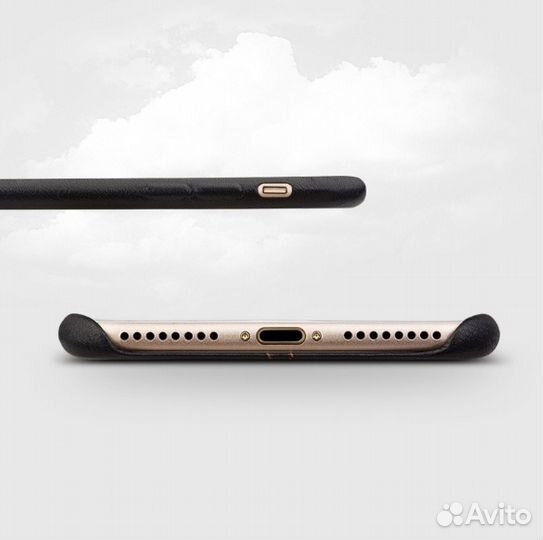 Apple iPhone 7 Plus новый кожаный чехол