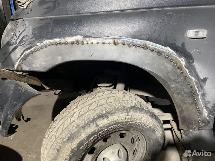 Арка переднего левого крыла УАЗ Патриот