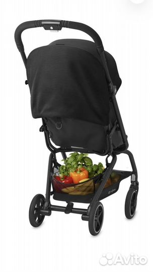 Коляска прогулочная cybex eezy s plus 2 черная