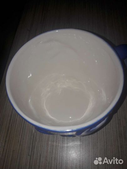 Чашка большая с блюдцем