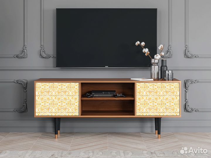 Тв-тумба T2 - Орех - Sunshiny Tile