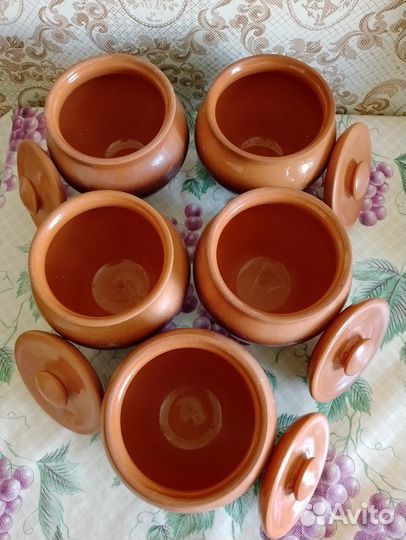 Горшки для жаркого 5 шт