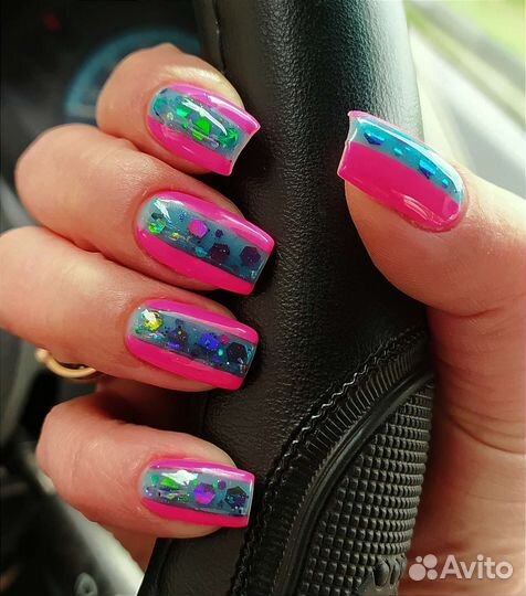 Маникюр гель лак