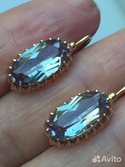 Золотые серьги СССР