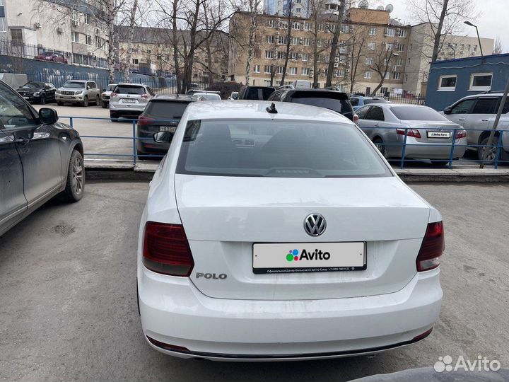 Volkswagen Polo 1.6 AT, 2019, 102 000 км