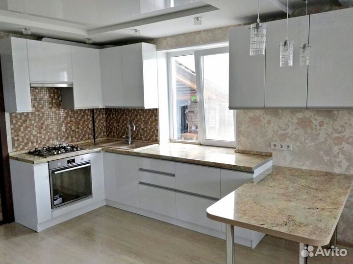 Современный кухонный гарнитур под ключ