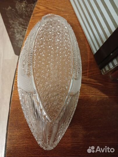 Хрустальная салатница СССР