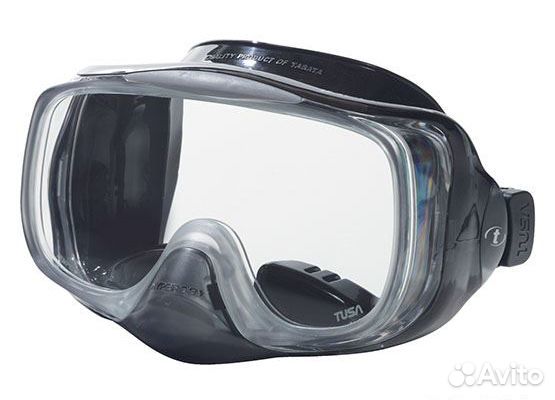 Маска для снорклинга с монолинзой и клапаном Impre