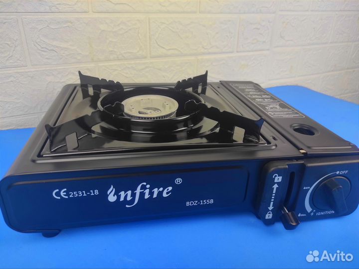 Плитка газовая туристическая в кейсе