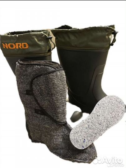 Сапоги зимние -45 градусов эва с 41 по 47 размер