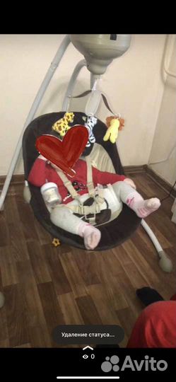 Детские электронные качели