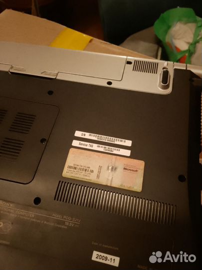 Ноутбук Sony Vaio PCG-3J1V