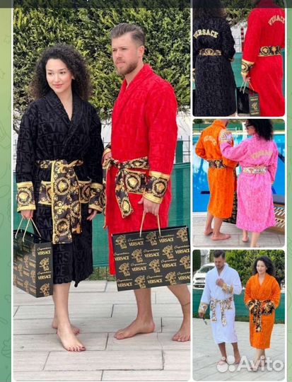 Брендовый халат