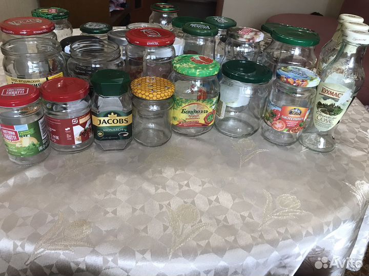 Банки стеклянные