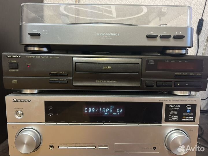 Cd проигрыватель technics sl-pg390