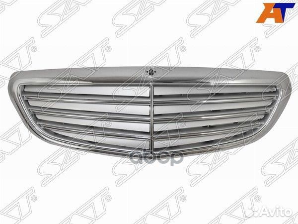Решетка радиатора mercedes C-class W205 14-17 S