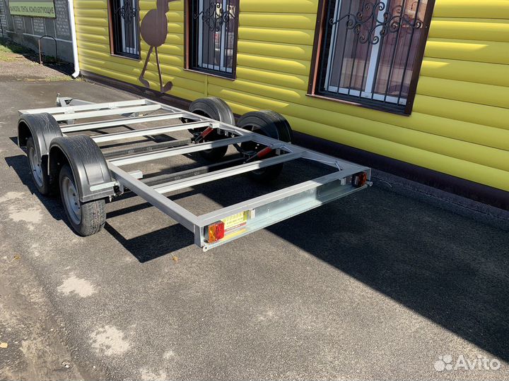 Прицеп-платформа 3,5*1,9м универсальный б/колёс