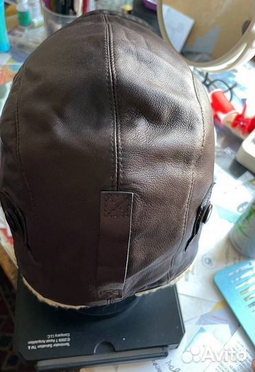 Кожаный шлем пилота из аниме «Небесные тихоходы»