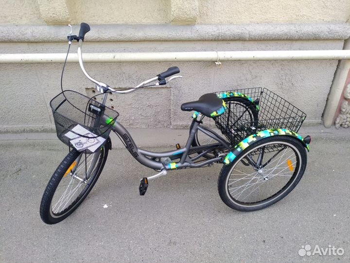 Трехколесный велосипед для взрослых