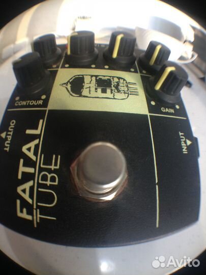 Гитарная педаль distortion AMT Fatal tube Гитарная
