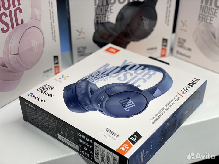 Беспроводные наушники JBL Tune 660NC