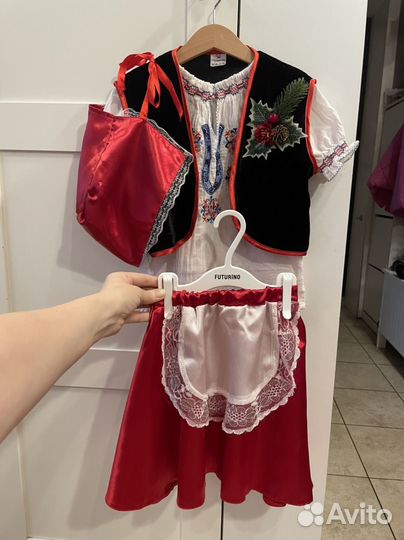 Костюм красной шапочки 116