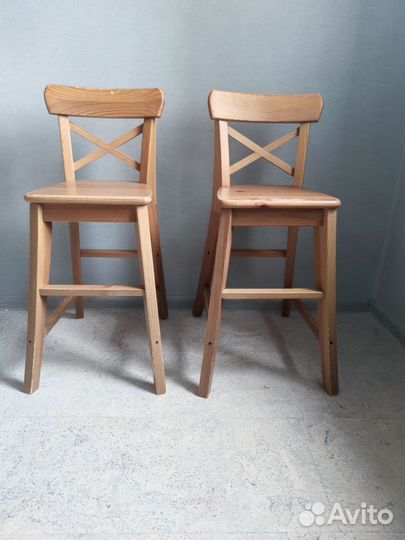 Детский стул IKEA ингольф