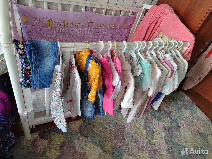 Вещи пакетом для девочки 80