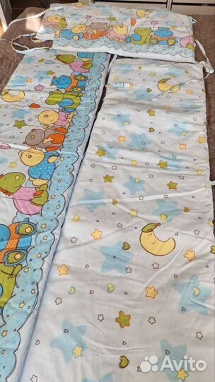 Бортики в детскую кроватку