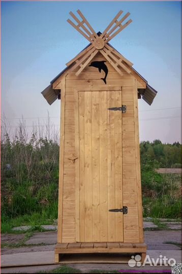 Дачный туалет с установкой DRE444