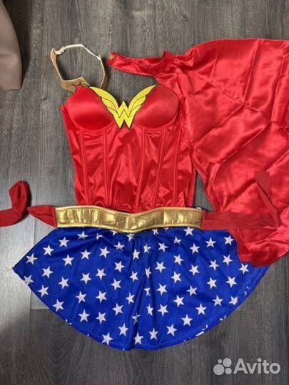 Костюм Чудо Женщины карнавальный S
