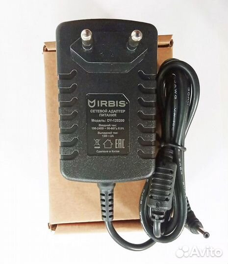 Зарядное устройство Irbis 15NBC1013 (адаптер 12В 2