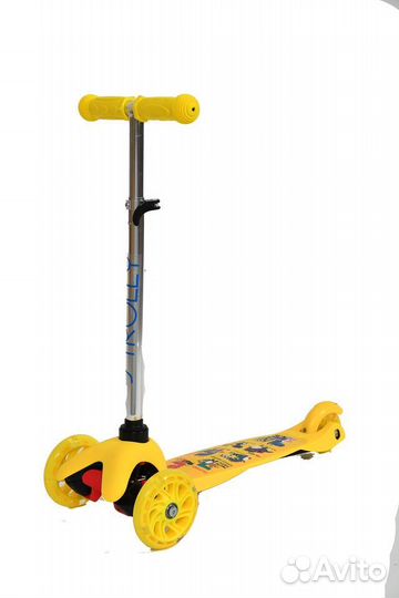 Самокат детский трехколесный новый