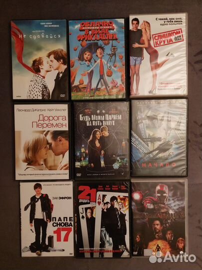 DVD фильмы, мультфильмы