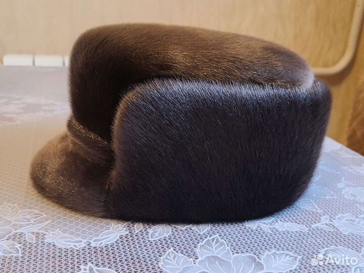 Мужская шапка натуральный мех новая