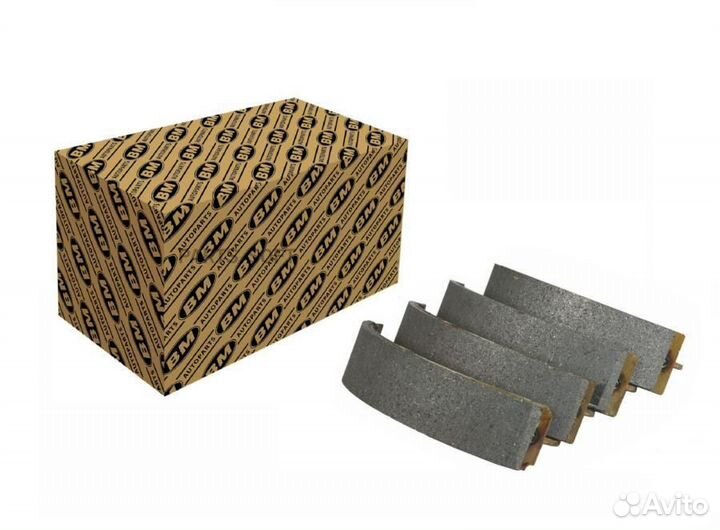 BM-motorsport BS1005 Тормозные колодки барабанные