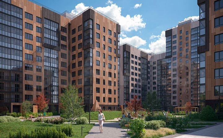 1-к. квартира, 34,2 м², 6/10 эт.