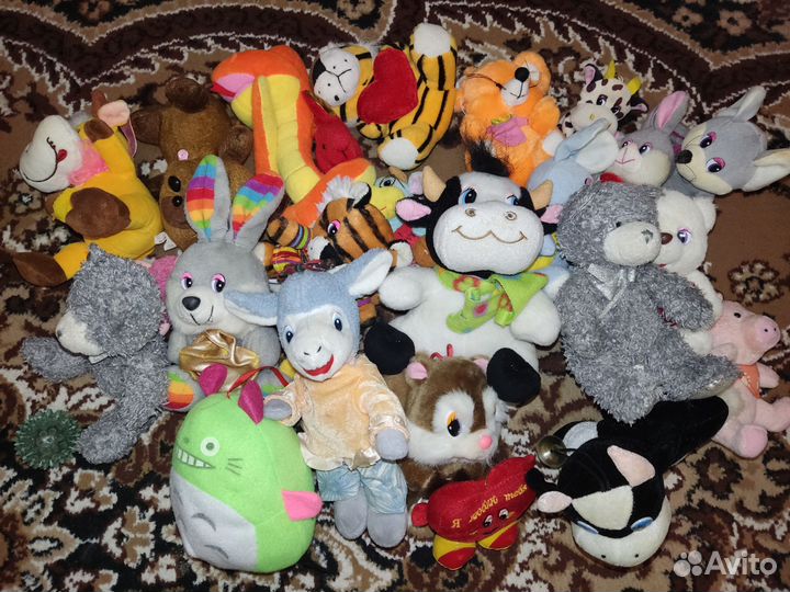 Мягкие игрушки пакетом