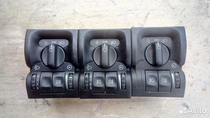 Блок включения света на Опель Вектра Б