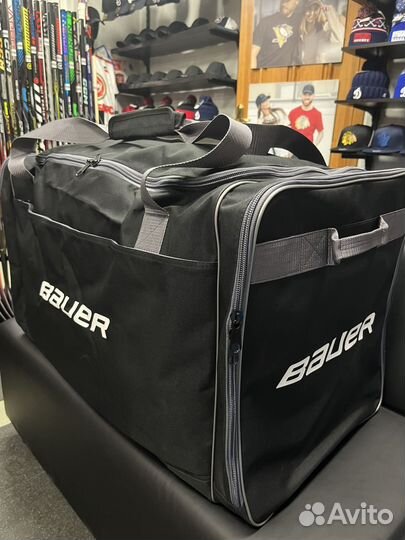 Хоккейная сумка Bauer без колес 33“ (черн/серый)